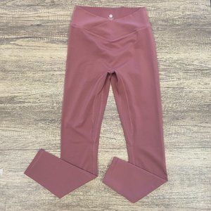 Effortless Vortex Scrunch Leggings- Mauve